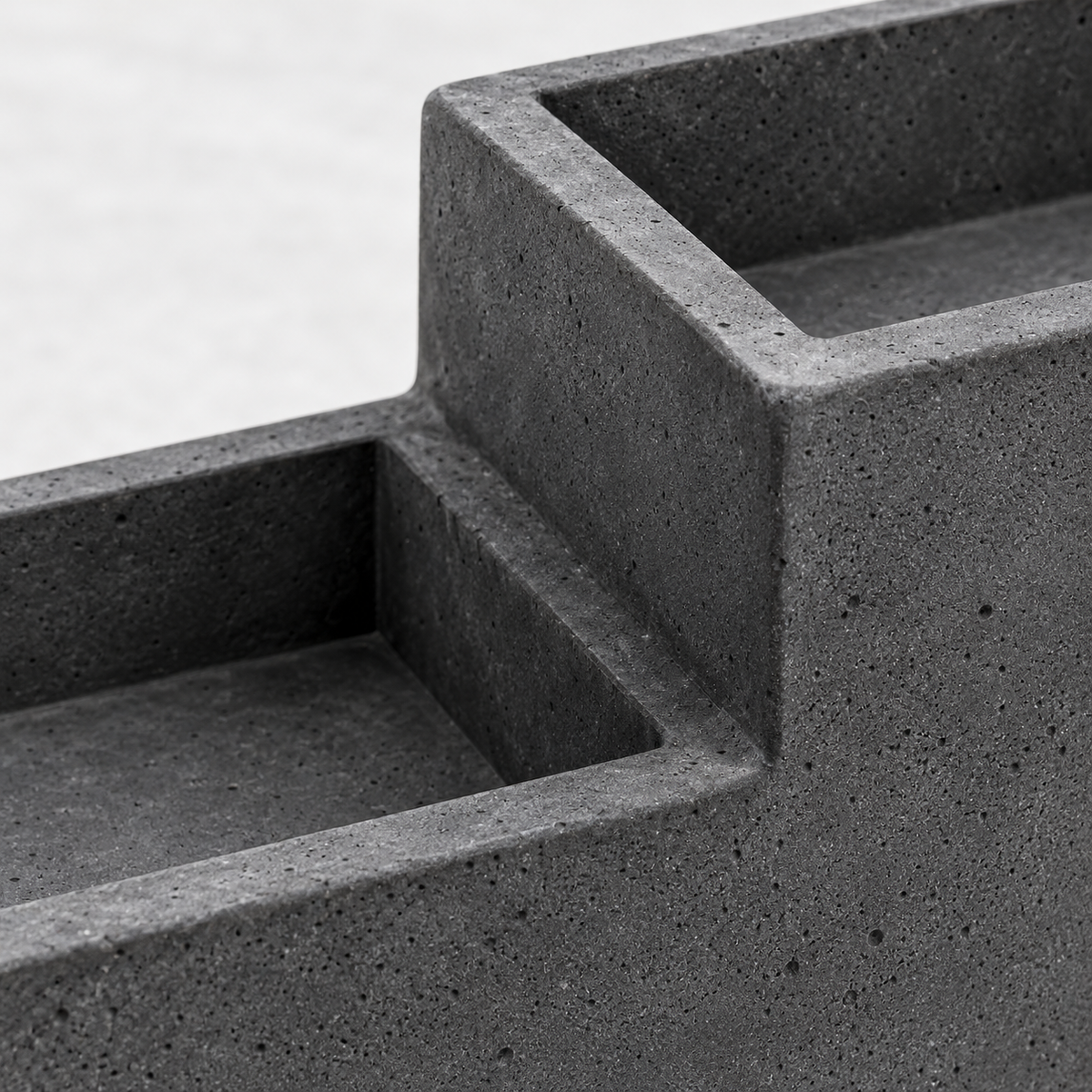 Stepped Twin-Basin Planter