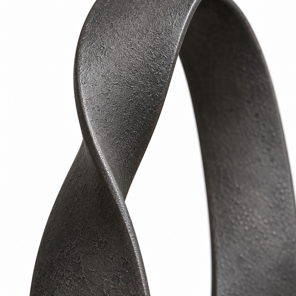 Twist-Loop Garden Sculpture
