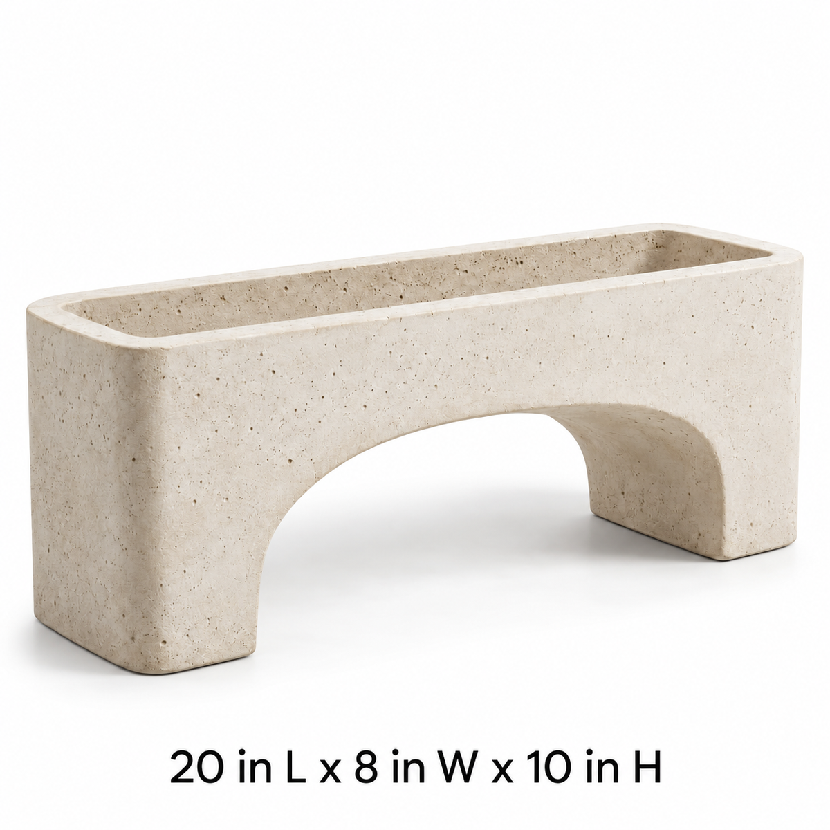Bridge-Arch Trough Planter