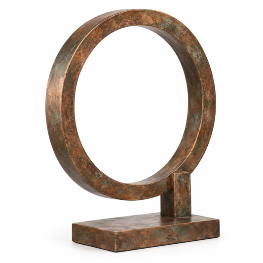 Offset Halo Garden Sculpture