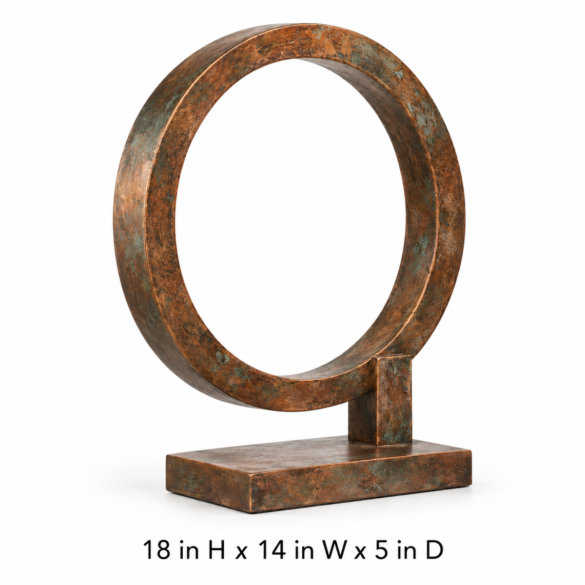 Offset Halo Garden Sculpture