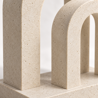 Staggered Arch Garden Sculpture
