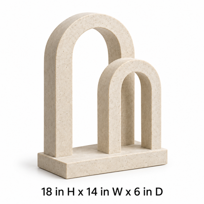 Staggered Arch Garden Sculpture