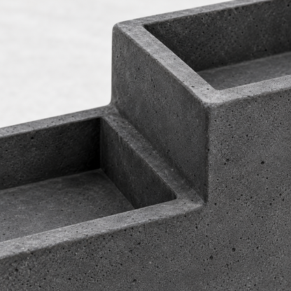 Stepped Twin-Basin Planter