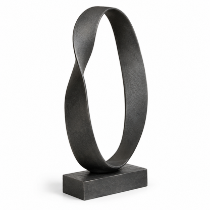Twist-Loop Garden Sculpture