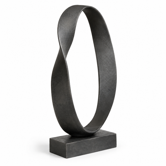 Twist-Loop Garden Sculpture
