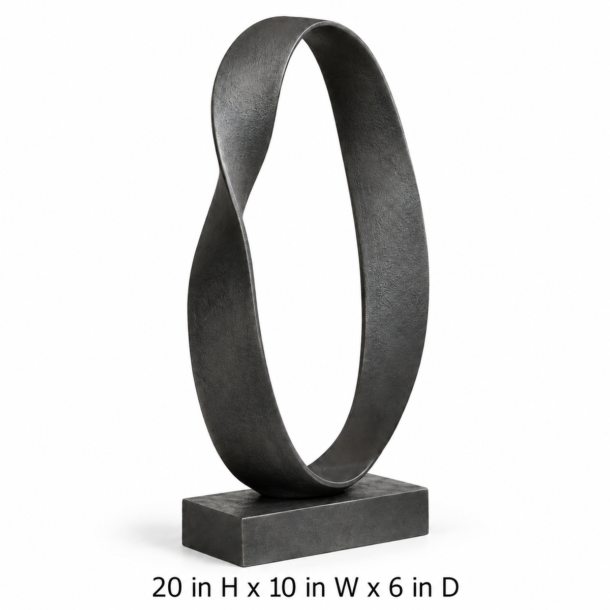 Twist-Loop Garden Sculpture
